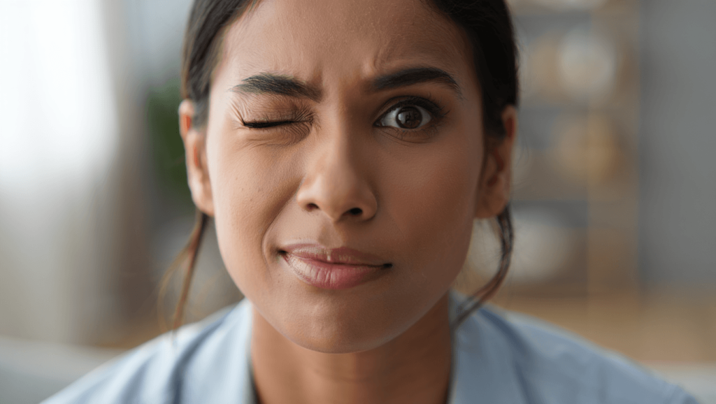 Paupière qui saute : causes,
traitement