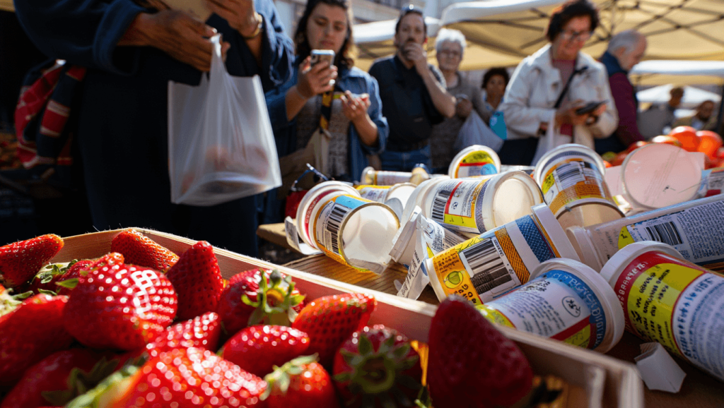 Foodwatch sonne l'alerte :
voici la liste de produits que vous achetez et qui contiennent des
pesticides interdits en Europe