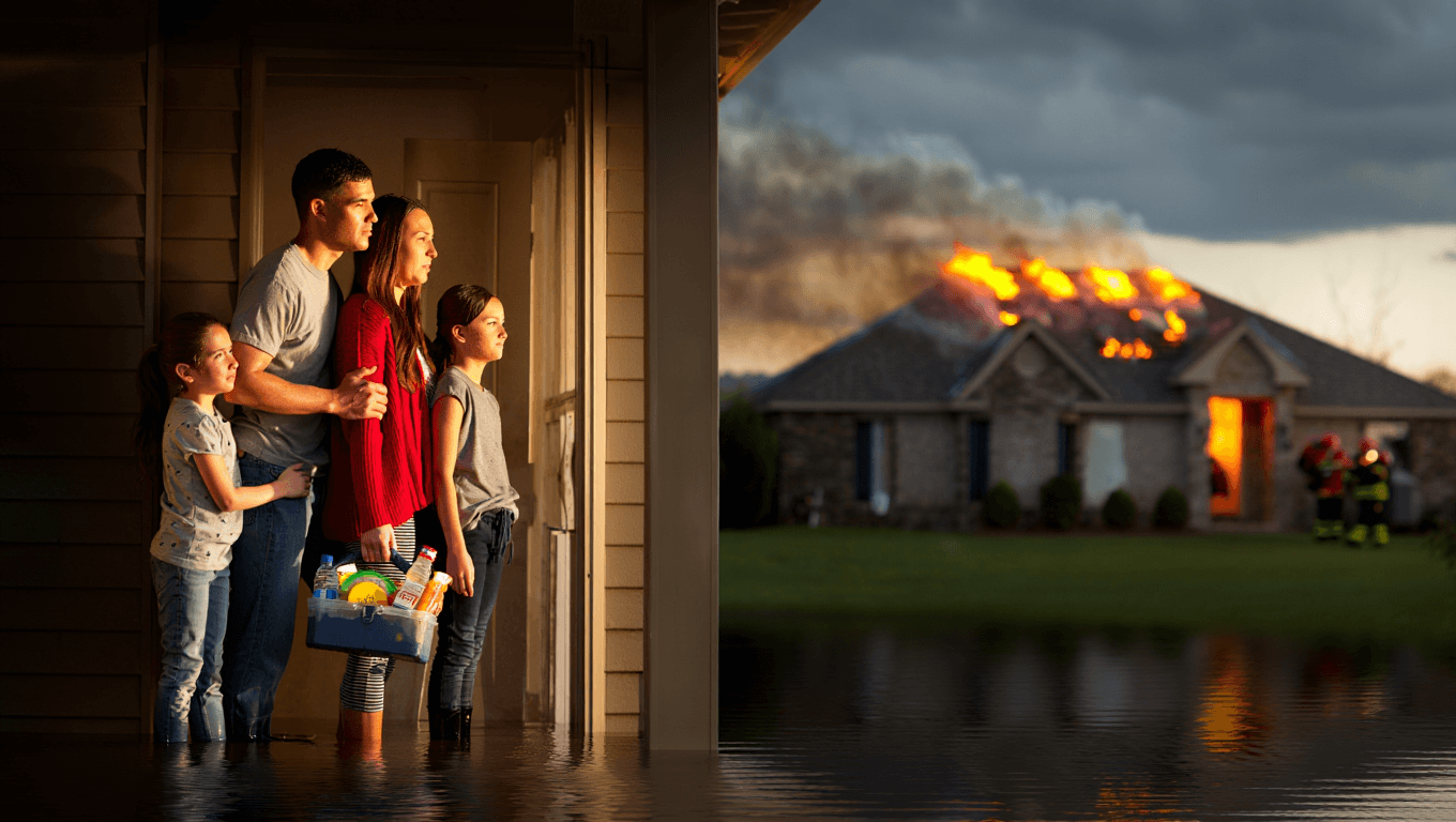 Incendie, inondation, tempête
: que doit contenir votre kit d'urgence en cas d'évacuation ?