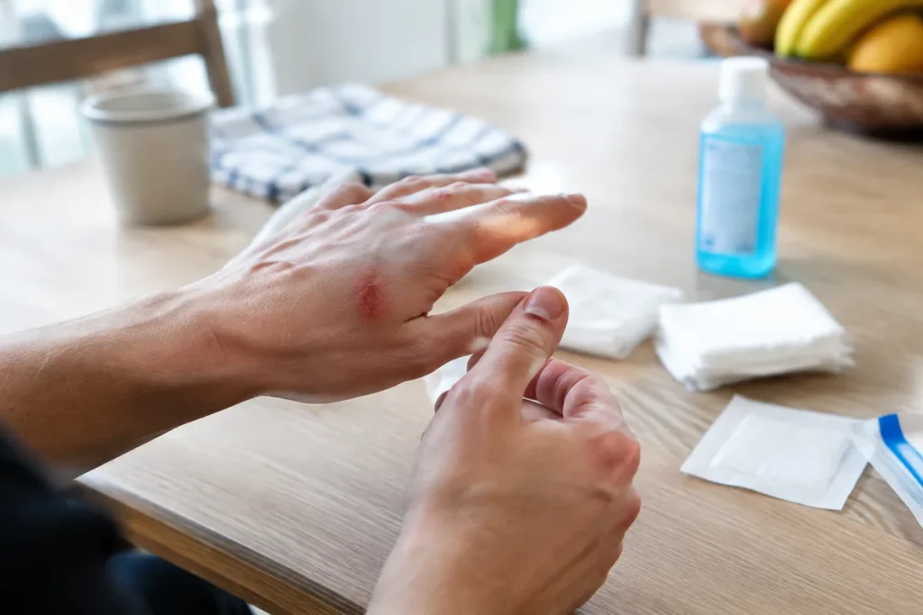 Pourquoi une petite coupure dans la paume ne doit-elle pas être négligée ?